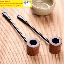 Cross border New Chinese Style Popeye Portable Smoking Rod Personalized Wooden Long Slender Rod Pipe Spot Wholesale ZZ