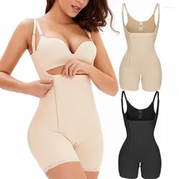 Women's Shapers Full Body Shaper BuLifter Fajas Post Liposuccion Tummy Seamless Shapewear Bodysuit Women Slimming Waist Thigh Trimmer