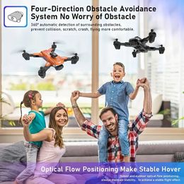 H109 Drone Large Obstacle Avoidance Optical Flow Electric Tuning UAV HD Aerial Photography Toy Quadcopter Obstacle Avoidance Dual Cameras