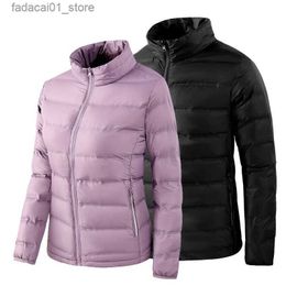 Men's Down Parkas MINDYGOO High Quality Custom Factory MenS And Women Short Lightweight Slim Down Jacket Plus Size To Keep Warm Q240117