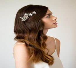 Opal Star Comb Set Moonstone Wedding Hairpiece Bridal Rhinestone Hairpins Shooting Star Bridesmaid Pins Bridal Headpieces2761199