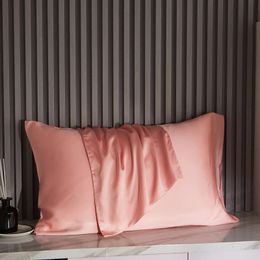 2PC Natural mulberry silk pillowcase 50x70 65x65 silk protective skin pillowcase Customised bedding pillowcase 240113