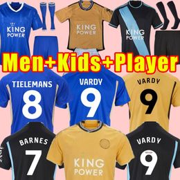 23 24 Leicester Soccer Jerseys VARDY MADDISON IHEANACHO 2023 24 camiseta BARNES TIELEMANS AYOZE DAKA LOOKMAN Football shirt fans Player version adult child 3XL 4XL