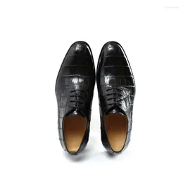 Dress Shoes Ourui True Crocodile Leather Male Single Business Men's Men