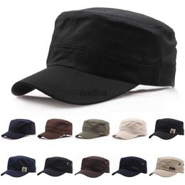 Ball Caps Fashion Adjustable Military Hats Vintage Plain Cotton Baseball Caps for Men Women Casual Outdoor Breathable Hiking Hunting Hat YQ240117