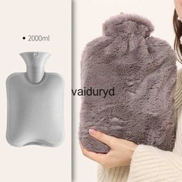 Other Home Garden Winter Large Thermal Hot Water Bag with Cover Hot Water Bottle Plush Cloth Set Hand Warmer PVC Water Heating Bag Hand Warm Bellyvaiduryd