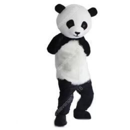 Adult size Newest Panda Mascot Costume Cartoon theme character Carnival Unisex Halloween Carnival Adults Birthday Party Fancy Outfit For Men Women