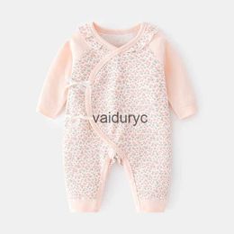 Pullover Lawadka 0-6M Spring Autumn Infant Girls Romper For Newborn Baby Print Jumpsuit Clothes For Baby Girl From 0 to 3 Months 2022 New H240508