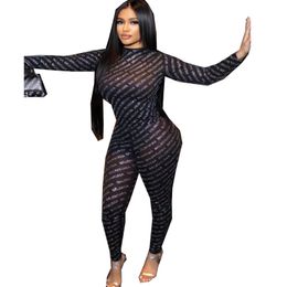 STYLISH LADY Letter Printed 2 Piece Set Women Long Sleeve Shirt and Skinny Pant Suits 2024 Spring Sexy Club Party Tracksuits