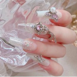 Nail Art Decorations Light Luxury Charms Nails DIY Japanese Style Butterfly Pendants Manicure Ornaments Alloy