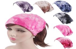 2019 Soft and Comfortable New Modal Turban Sleep Cap For Hair Loss Home Head Cover for Chemo Women6032560