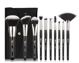 BEILI Black Makeup brushes set Professional brushes Foundation Powder Contour Eyeshadow make up brushes CX2007178295861