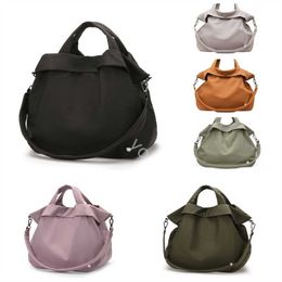 Outdoor Bags new Yoga bag LL tote designer bag sports leisure shoulder waterproof bag portable large capacity solid color LL