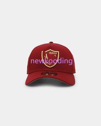 Red embroidery snapback hat baseball cap Sports hat flat adjustable unisex mens adult Free shipping on sale