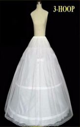 In Stock Petticoats Wedding Ball Gown Ball 3 Hoop Bone Full Crinoline For Dress Skirt Accessories Slip9579903