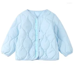 Down Coat Kruleepo Children Baby Solid Stand Collar Jacket Liner Kids Girl Boy Autumn Winter Warm Short Lining Clothes Outerwear