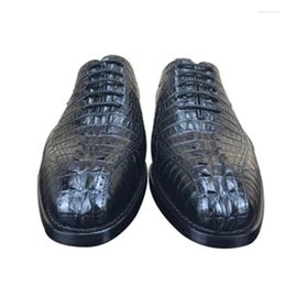 Dress Shoes Shenzhen Dae Style Men Import Crocodile Leather Manual Sewing Breathable Soles