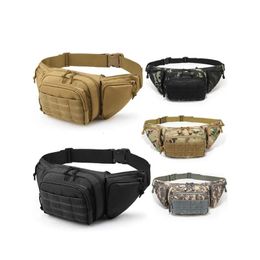 Tactical Men Waist Pack Nylon Hiking Phone Pouch Outdoor Sports Army Military Hunting Climbing Camping Belt Bags 240117