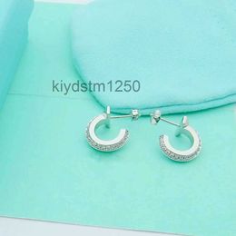 Very Expensive Diamond Small Earrings for Women Luxurious Designer Girls Valentine's Day Gifts Classic Jewellery Mother GF3S