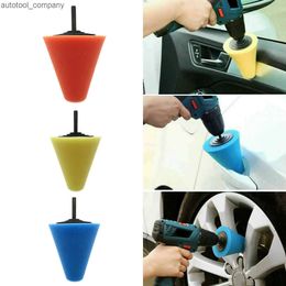 New Car Wheel Hub Polish Buffing Shank Polishing Sponge Pad Calm Auto Tools