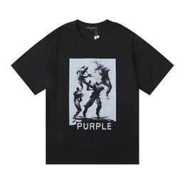 Purple Shirt Purple Brand Shirt Tshirts Mens Shirt Women T Shirt S M L Xl 2024 New Style Clothes Mens Designer Graphic Tee US Size S-XL 95