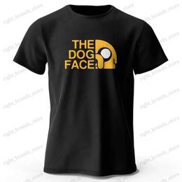 Men's T-Shirts YZLDS Men's Jake The Dog Printed T Shirt Oversized Funny Graphic Tees for Men Women Tops Tees T240117