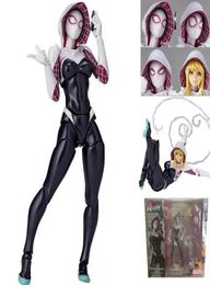 Revoltech Action Figure Spider Gwen Anime Figure Gwen Stacy Collection Model Toy Gift T2006034968420