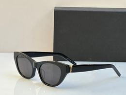 Designer Sunglasses for Men Women Fashion M80 Cateye Summer CR-39 Avant-garde Goggles Style Anti-ultraviolet Popularity Square Acetate Full Frame Glasses Random