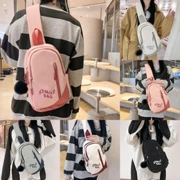 Waist Bags Ladies Chest Bag Soft Leather Feeling Crossbody Large Capacity Simple Retro Shoulder Travel Mobile Phone Valise