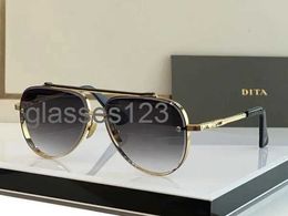 2024 Realfine 5A Eyewear Dita Mach-Eight DTS400 Luxury Designer Sunglasses For Man Woman With Glasses Cloth Box D61X