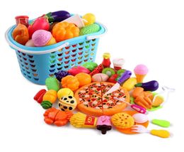 40pcs Pretend Play Toys Child Play Set Kitchen Tools Plastic Cooking Toys Kits Pretend Game Early Educational Toy Kids8470134