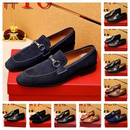 40 Style MEN LEATHER SHOES British Style OXFORDs Solid Colour Business SHOES Elegant Wedding SHOES Pointed Toe DRESS LEATHER SHOE Size 38-46