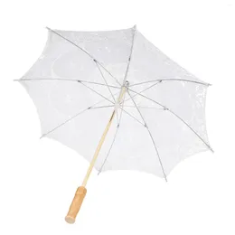 Umbrellas Vintage Wedding Bridal Parasol For Bride Po Props Lady Costume