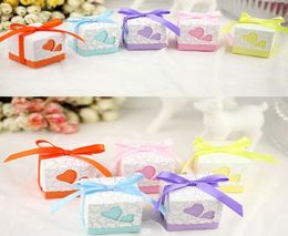 5cm5cm5cm Square Wedding Favours Boxes Wedding Candy Box Silk ribbon Wedding Favours And Gifts Event Party Supplies 6975712