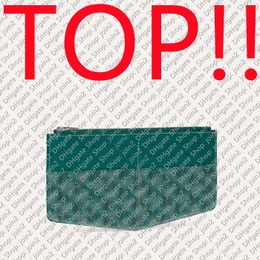 Portacarte TOP. VERDE. INSERIRE Portafoglio cellulare / Borsa da donna Designer Portamonete Hobo Satchel Frizione Baguette da sera Secchiello Tote Pouch Bag Pochette Accessori