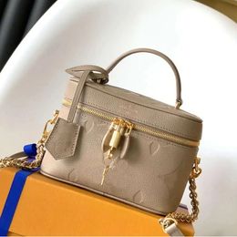 Bags Leather Crossbody Bag Women Designer Vanity Pm Shoulder Bag Handbag Ladies Makeup Bag