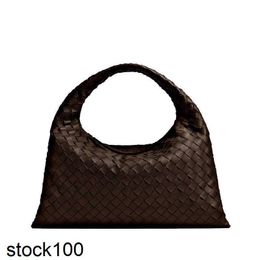 Venetaabottegas Weave Shoulder Bag Small Lop Hobo Bag Calfskin Leather Women Bag Braided Single Shoulder Underarm Bag Luxury Bag Armpit Bags Crochet Purse