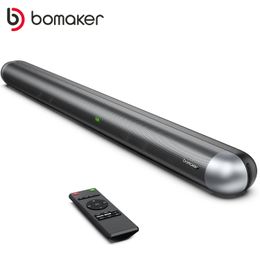 Soundbar BOMAKER 120W Home Theater Sound System 2.0 Soundbar TV Bluetooth Speaker Support Optical AUX 3D Dolby Surround Sound Bar Speaker