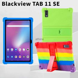Tablet PC Cases Bags Kids Case for Blackview Tab11 SE 10.36 inch Tab Soft Silicon Full Body Protect Cases for Blackview Tab 11 SE Tablet Stand Cover YQ240118