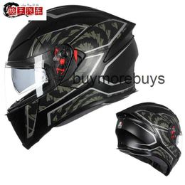 Full Face Open Agv k s Motorcycle Helmet Motorcycle Anti Fog Dual Lens Full Helmet c Certified Running Helmet Motorcycle Helmet Equipment ZFCG