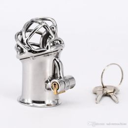 2024 Metal Adult Sex Toys JJ Male Chastity Lock Cage Bondage Cages Adult Interest Supplies Penis455