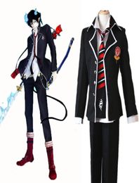 Anime Ao no Exorcist Cosplay Blue Exorcist Rin Okumura Costume School Uniform Men Suits Outfits2189558