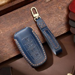 Leather Car Key Case Cover for Great Wall Euler White Cat Haval Jolion H6 Big Dog H6 H2 F7 F7X