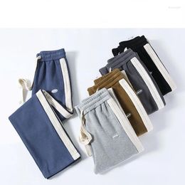 Women's Pants Spring Autumn Thin Grey Wide Leg Track Women 2024 High Waist Drooping Straight Mop Casual Sweatpants Joggers