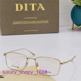 Designer Fashion sunglasses online shop paint women's eyeglass frames baked Men's full and frame myopia glasses pure titanium gold With Gigt Box