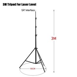 3M Tripod For Laser Level Adjustable Height Thicken Aluminium Tripod Stand For Self Levelling Tripod