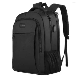 Backpack Waterproof Laptop Men And Women Daily Business Office School Backpacks Computer Bag