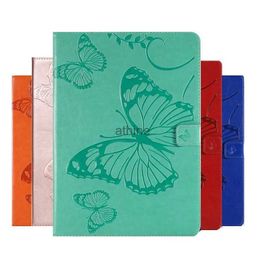 Tablet PC Cases Bags For iPad Air 5 10.9 2022 A2588 A2589 A2591 Case 3D Emboss Butterfly PU Leather Case For iPad Air 4 10.9 2020 Tablet Case YQ240118