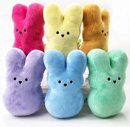 Other Festive Party Supplies Easter Bunny Toys Festive 15cm Plush Toys Kids Baby Happy Easters Rabbit Dolls 6 Colour Wholesale 517Q