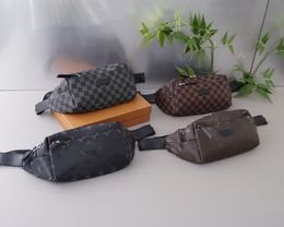 Bumbag Cross Body Waist Bags Temperament Bumbags Fanny Pack Bum embossing flowers Famous soft leather Luxurys designers mono bags white checked bag